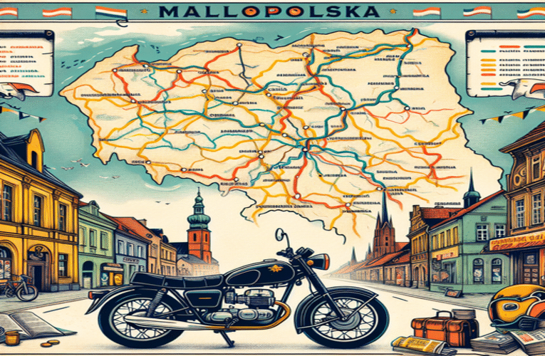 Gdzie znaleźć najlepsze trasy motocyklowe w małopolsce - przewodnik po ciekawych miejscach i bezpiecznych trasach
